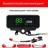 Universal Blade Sharp Electric Trike Power Meter LCD Digital Display Suitable for Motorcycle E-Bike Scooter Mods instrument set
