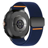 Magnetic Band For Samsung Galaxy Watch 8 Classic 46mm Stretch Nylon Correa Pulseira Bracelet Galaxy Watch 9 8 Strap 40mm 44mm galaxy watch9 8 40mm gray
