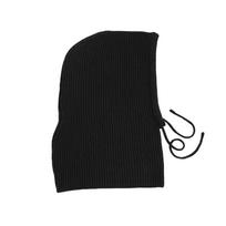 Hooded Scarf Hat Knit Wool Balaclava Women Beanie Skull Cap with Drawstring Warm Winter Hats for Women Men Outdoor Pullover Balaclava Beanie Hats one size juoda