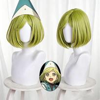 Anime Raganos skrybėlaitė Atelier Koko Cosplay Kostiumas Coco Richeh Tetia Agott Vaidmenų žaidimo Uniforma Suknelė Magiška skrybėlaitė Perukas Šventė Karnavalo kostiumas XXXL&Witch Hat Atelier beige
