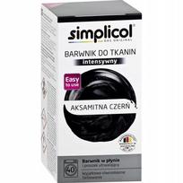 Simplicol audinių dažai, aksominiai juodi 150 + 400 150 ml