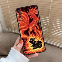 Silikoninis dėklas, skirtas Samsung Galaxy A50 A70 A12 A30 A02s A03 A10 A22 A23 A40 telefonui Funda juodas minkštu dangteliu Pokemon Eevee Elf for Samsung A51 5G red