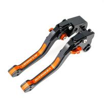 Accessories Brake Clutch Levers For KAWASAKI Versys 650 1000 2015 2016 2017 2018    Versys650 Versys1000 Motorcycle oranžinė