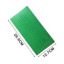 25,5*25,5cm 32x32 Pagrindo plokštė Klasikiniai Statybiniai blokai PAGRINDINĖS PLOKŠTĖS STATYBINIAI KALULAI vaikiškas plytų žaislas green