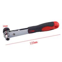 New   Ratchet  1/4 Screwdriver Rod 6.35 Quick Socket  Tool raudona