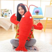 1Pc Simulation Lobster Plush Toy Doll Stuffed Sea Animal Lobster Pillow Soft Toys 305580Cm 30cm red