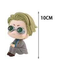 JJK Anime Figure Nanami Kento Look Up Action Figures Nanami Kento Figure Cute Mini Doll Collection Statue Anime Peripheral Gifts 10CM beige