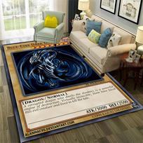 Yu-Gi-Oh MONSTER CARD Anime animacinių filmų kiliminis kilimėlis, skirtas namų svetainei, miegamojo sofa, durų kilimėlio dekoravimui, vaikų zonos kilimėlis, neslystantis grindų kilimėlis 40cm x 60cm