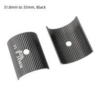 1 Pair Bike Handlebar Reducer Shim, 25.4/31.8 To 31.8/35Mm Stem Adapter For Mountain Road Bikes 25.4 to 31.8 Red red