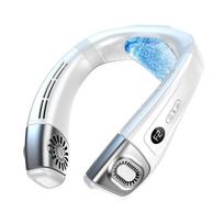 Xiaomi 2026 New Neck Air Conditioner Portable Neck Fan Rechargeable Semiconductor Cooling Bladeless Fan Outdoor  Fan Wearable Cooler
