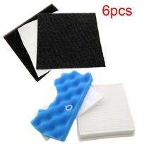Dust Hepa Filter+ Blue Sponge Filter, skirtas Samsung SC4520 SC4740 SC43-47 DJ63-00669A VC-9625 VC-BM620 Dulkių siurbliui šviesiai pilka spalva