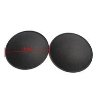 2PCS 105MM/115MM Black Audio Speaker Dust Cap Paper Dust Cover for Subwoofer Woofer Repair Parts Accessories gray
