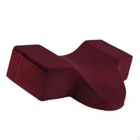 Beauty Extension Pillows, Memory Foam, Ergonomic Corner Neck Pillow for Eyelash Beds, tamsiai raudona spalva