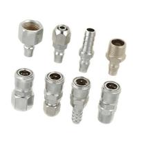 8PCS BSP 1/2  Pneumatic Air Compressor Hose Quick Coupler Plug Socket Connector Set