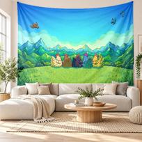 Stardew Valley Wall Tapestry Home Decor Hanging Cloth Art Background Tapestry for Bedroom 150cmx200cm