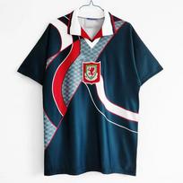 Vintažiniai Velso nacionalinės rinktinės futbolo marškinėliai 1990-ieji Namų Išvykos Retro futbolo marškinėliai Suaugusiems Unisex Trumpomis Rankovėmis Large