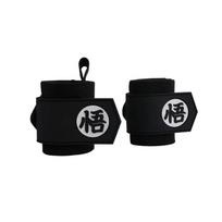 Gym Anime Sports Weight Lifting Wrist Wraps,Berserk Wristband Support Heavy Duty Training Lifting Straps Powerlifting 1 SSKK-A black