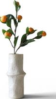 Botane Dirbtinė gėlė Botane dekoratyvinė šakelė 63 cm, oranžinė