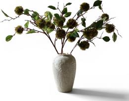 Botane Dirbtinių gėlių puokštė Green Chestnut Branch Bouquet