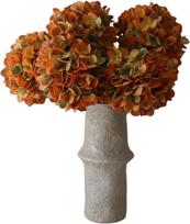 Botane Dirbtinių gėlių puokštė Muted Orange Hydrangea