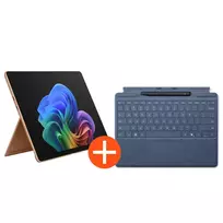 Microsoft Surface Pro 13″ (12th Edition) Touch Dune Snapdragon X2 Plus 16GB/512GB Win11 EP2-73307 + Pro Keyboard with Slim Pen Sapphire (EP2-73307+8X6-00195) | EP2-73307+8X6-00195 | 0196388823871