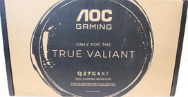 SALE OUT. AOC Gaming Q27G4XF 27", 2560x1440/1ms/250cd/m², HDMI, DisplayPort, USB | SALE OUT. | AOC | Q27G4XF | 27 " | IPS
