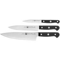 Zwilling 36130-003-0 Set de 3 Couteaux, Acier Inoxydable, Noir, 34 x 14 x 3 cm 3 pc(s) Knife set 36130-003-0