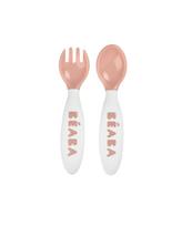 Beaba ergonomiški stalo įrankiai, +8 mėn., old pink