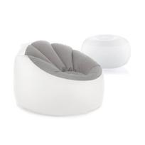 Pack Pripučiama sofa su įvairiaspalviu šviesos diodu ir Pripučiama sėdynė su įvairiaspalviais šviesos diodais ir nuotolinio vald