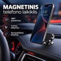 360° besisukantis magnetinis automobilinis telefono laikiklis TR2478B