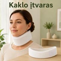Minkštas kaklo įtvaras