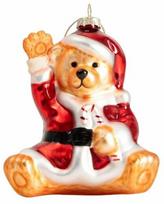 Eglutės žaisliukas Homla Glasso Christmas Bear, ruda sp./raudona sp., stiklas