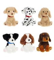 Pliušinis žaislas šuo Keel Toys Keeleco Puppy Love, (spalva/dizainas parenkami atsitiktine tvarka), 23 cm