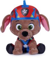 Pliušinis žaislas Spin Master Paw Patrol Movie Zuma, ruda sp./raudona sp., 15 cm