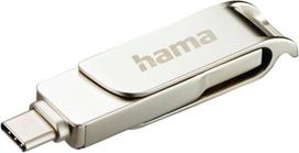 USB laikmena Hama Usb atmintinė 32Gb Usb-c 3.1/3.0, Metalinė, Sidabrinė