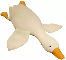 Pliušinis minkšas žaislas-pagalvė Žąsis, 50 cm