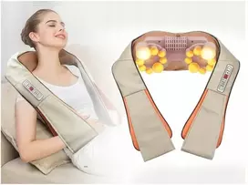 Elektrinis masažuoklis Fascialinis masažuoklis Vibro kaklo masažuoklis Shiatsu Pro 24W