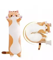 pliušinis žaislas 2in1 katinas - pagalvė 70cm