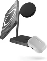 Otterbox Zens belaidis magnetinis įkroviklis MagSafe ir Qi 15 W su AirPods įkrovimo pagrindu 78-81515