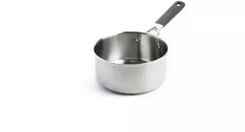 KitchenAid - KA-Classic nerūdijančio plieno atviras puodas - sidabrinis - 18 cm / 2,1 l