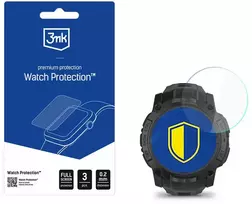 Išmaniojo laikrodžio ekrano apsauga 3mk Watch Protection FlexibleGlass, skirta Garmin Instinct 3 Tactical Edition 50 mm