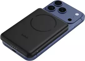 Belkin BoostCharge magnetinis belaidis powerbankas 5000 mAh, Qi2 15 W, BPD021hqBK