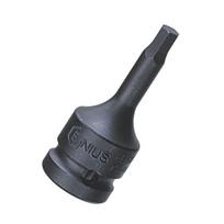 Smūginė galvutė 1/2 su šešiakampiu 19.0mm (446019, GENIUS)