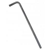 Lenktas TORX raktas T-40 su centrine skyle (581240-T, GENIUS)
