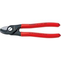 Replės kabeliams kirpti 165mm (95 11 165A, KNIPEX)