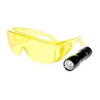 UV prožektorius 9V LED MINI su akiniais (RK1230, ERRECOM)