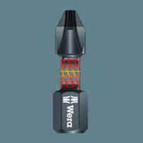Smūginis atsuktuvo antgalis 25mm ilgio 851/1 IMP DC Impaktor PZ2x25 (05057621001, WERA)