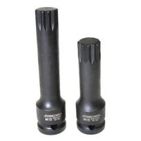 Smūginė galvutė su žvaigždiniu (SPLINE) antgaliu 1/2", dydis: M14, L: 78 mm (S16A4314, JONNESWAY)