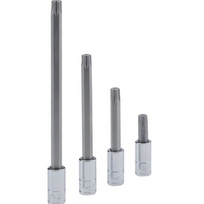 Galvutė su žvaigždiniu (TORX) antgaliu 1/4", T15, L: 70 mm (208+6315, GENIUS)