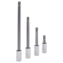 XZN (trigubo kvadrato) antgalis M4 su 1/4'' galvute, 140 mm (208+8604, GENIUS)